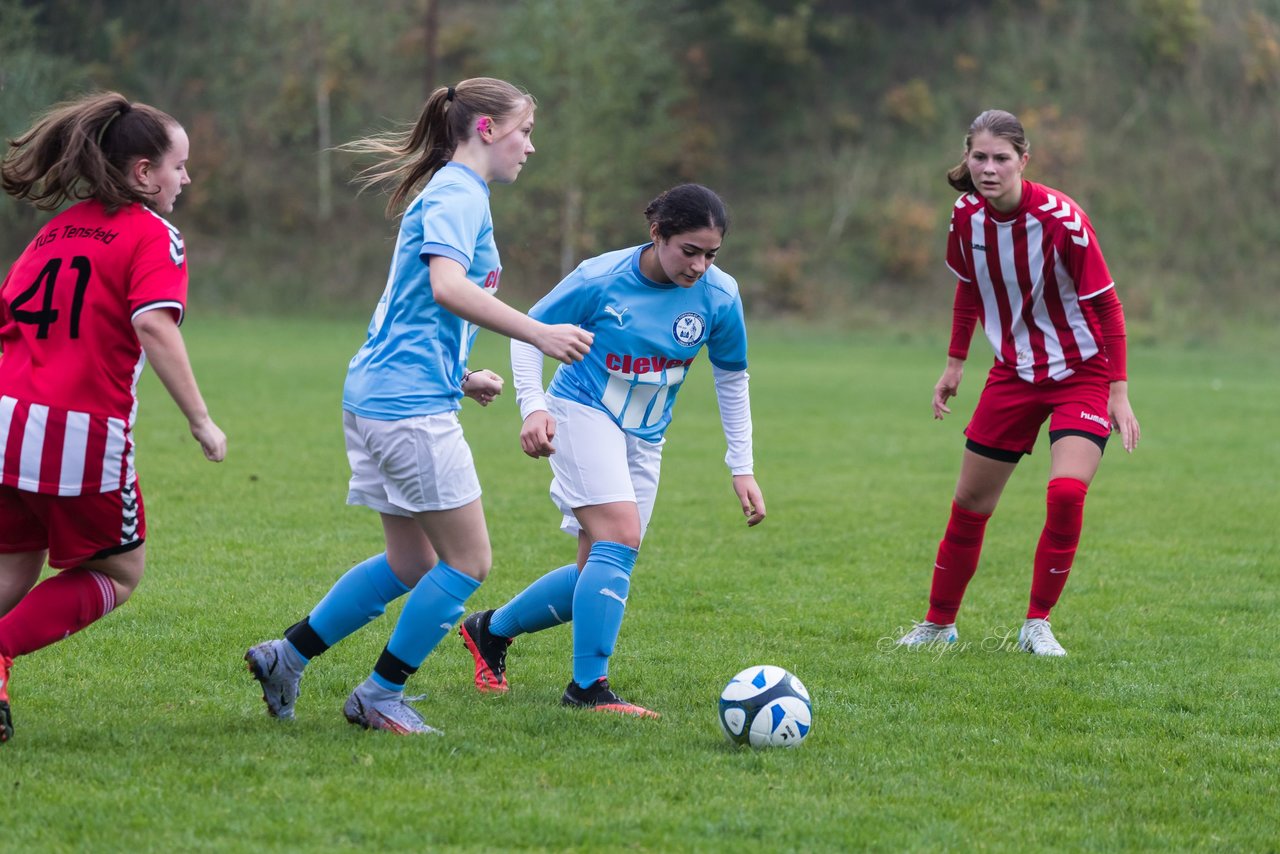 Bild 171 - wBJ TuS Tensfeld - SV Fortuna St. Juergen